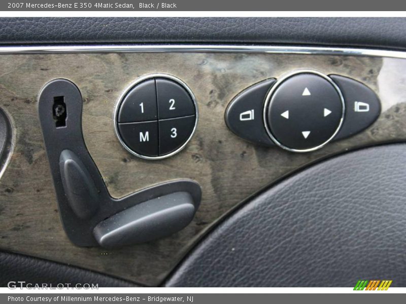 Black / Black 2007 Mercedes-Benz E 350 4Matic Sedan