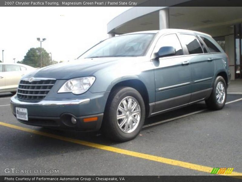 Magnesium Green Pearl / Pastel Slate Gray 2007 Chrysler Pacifica Touring