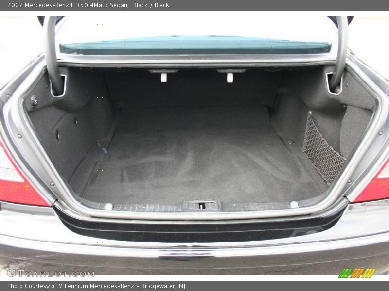 Black / Black 2007 Mercedes-Benz E 350 4Matic Sedan