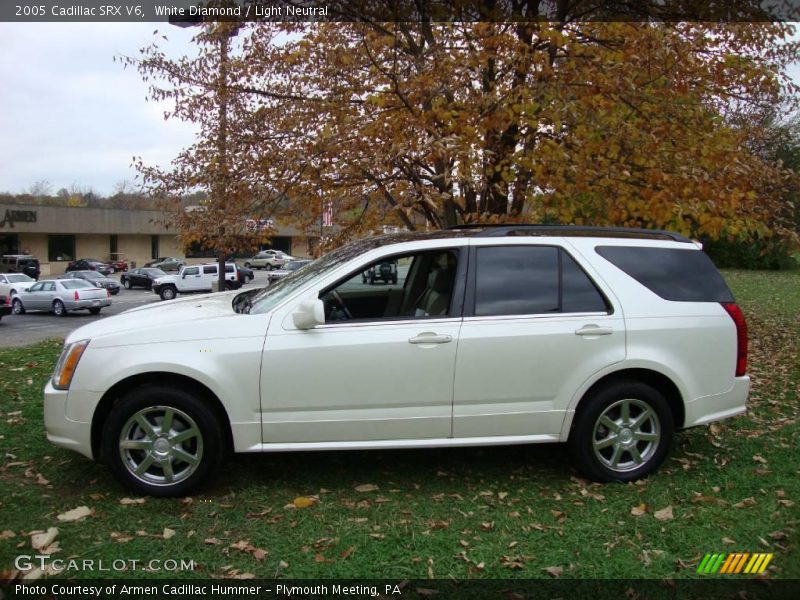 White Diamond / Light Neutral 2005 Cadillac SRX V6