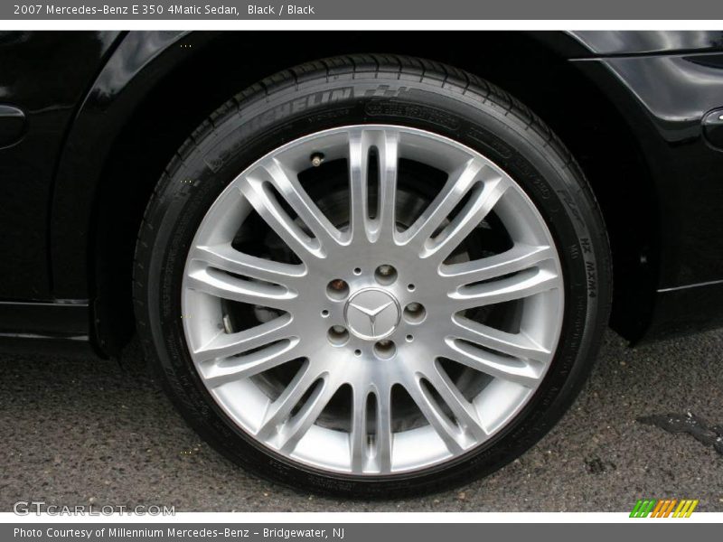 Black / Black 2007 Mercedes-Benz E 350 4Matic Sedan