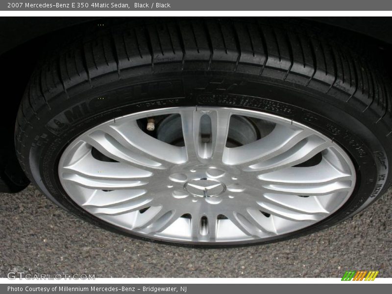 Black / Black 2007 Mercedes-Benz E 350 4Matic Sedan