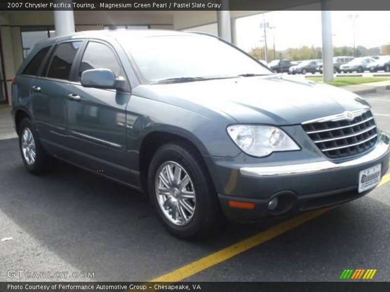 Magnesium Green Pearl / Pastel Slate Gray 2007 Chrysler Pacifica Touring