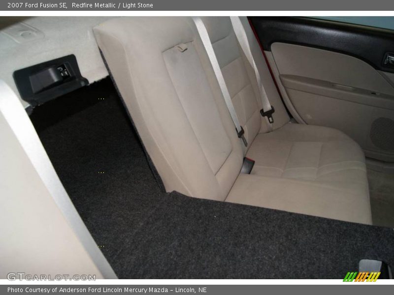 Redfire Metallic / Light Stone 2007 Ford Fusion SE