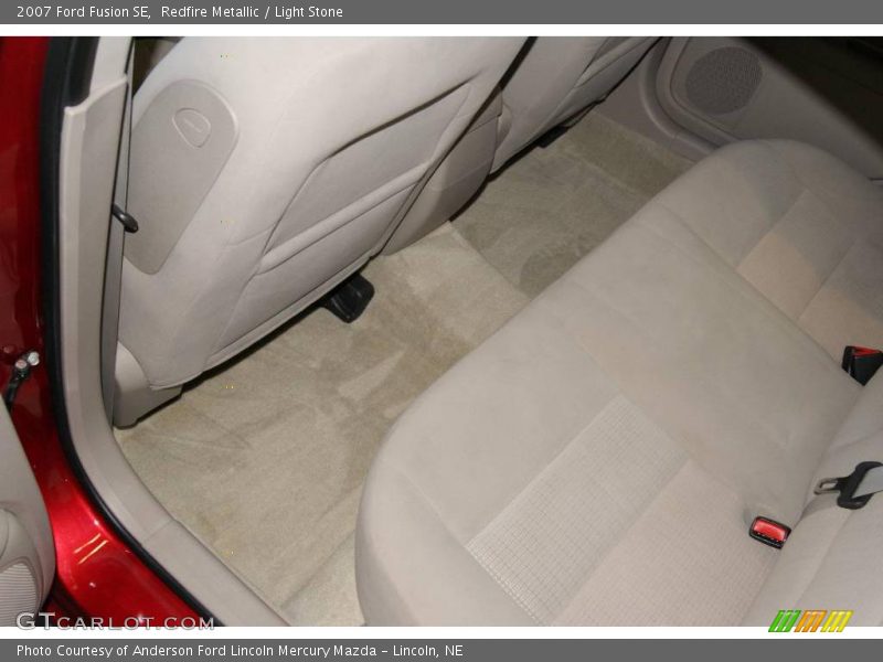 Redfire Metallic / Light Stone 2007 Ford Fusion SE