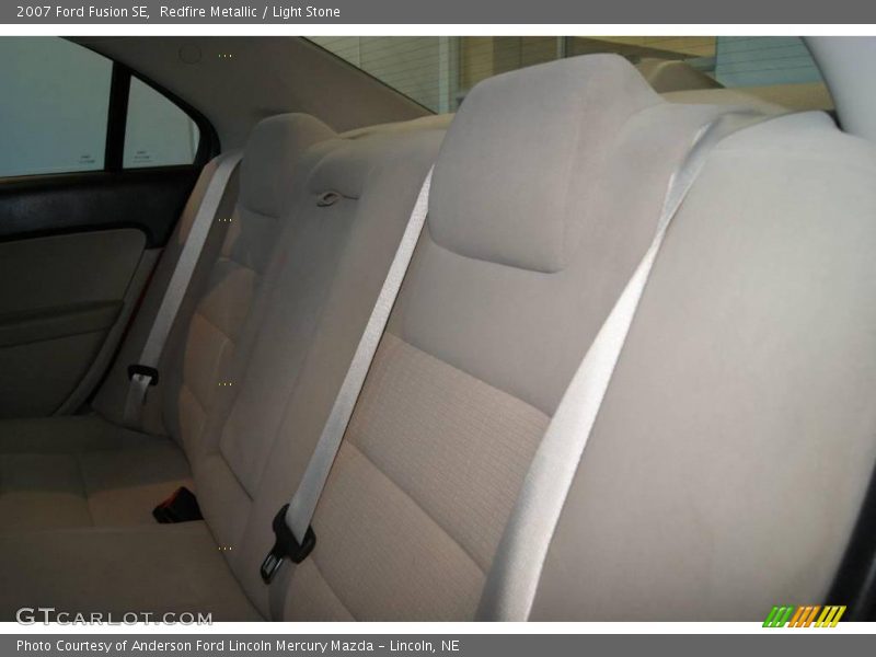 Redfire Metallic / Light Stone 2007 Ford Fusion SE