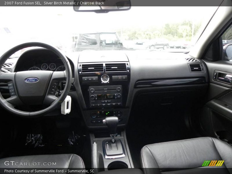 Silver Birch Metallic / Charcoal Black 2007 Ford Fusion SEL