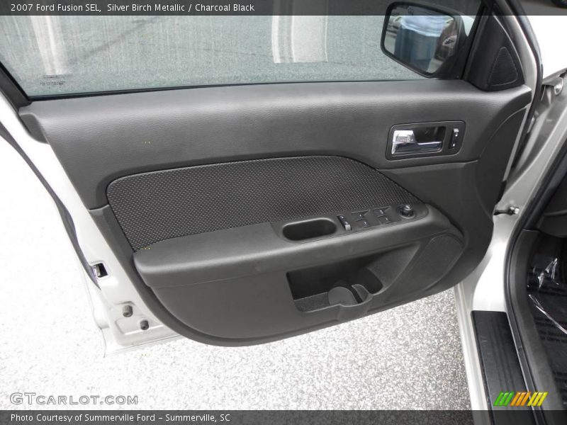 Silver Birch Metallic / Charcoal Black 2007 Ford Fusion SEL