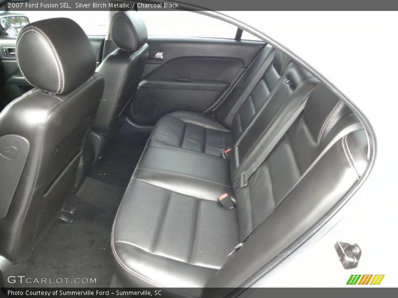 Silver Birch Metallic / Charcoal Black 2007 Ford Fusion SEL