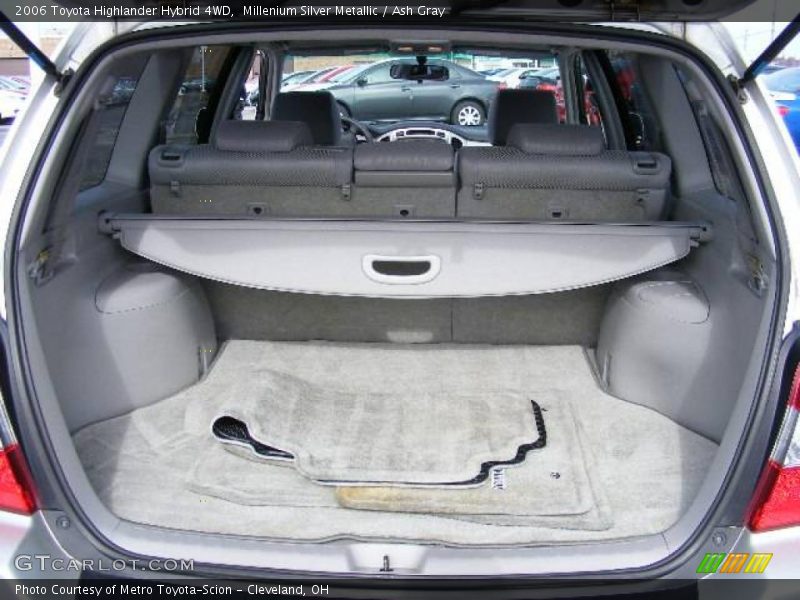 Millenium Silver Metallic / Ash Gray 2006 Toyota Highlander Hybrid 4WD