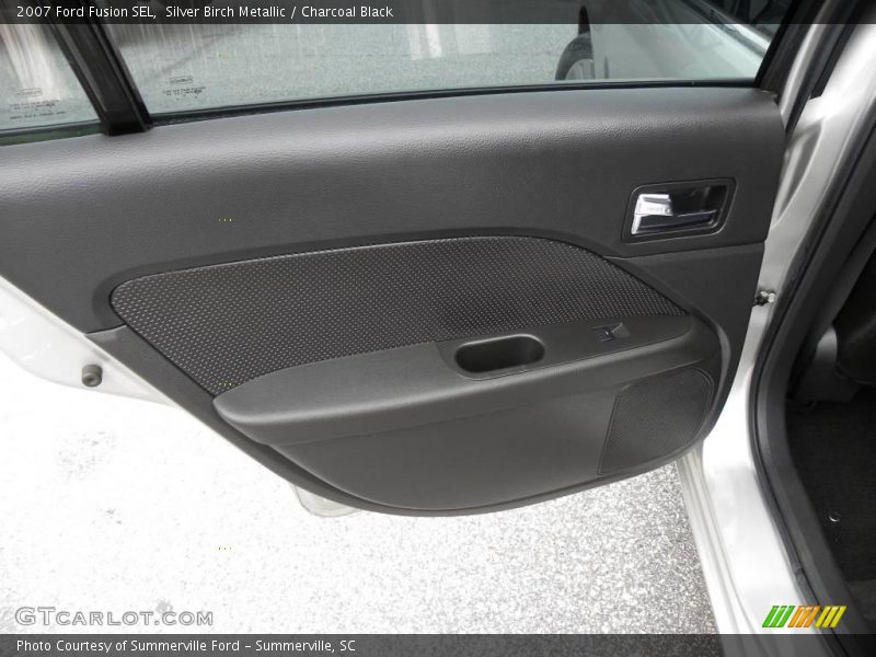 Silver Birch Metallic / Charcoal Black 2007 Ford Fusion SEL