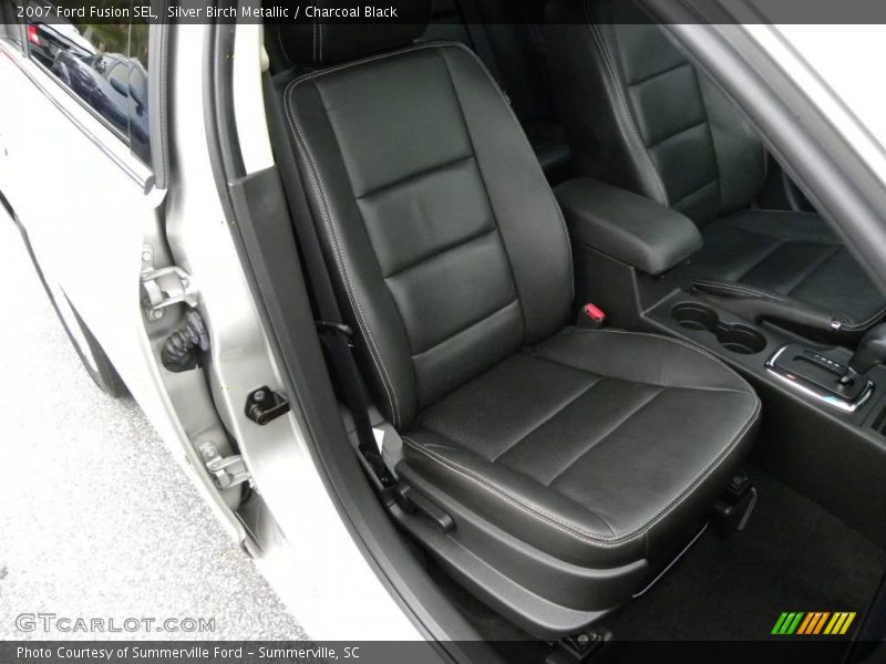 Silver Birch Metallic / Charcoal Black 2007 Ford Fusion SEL