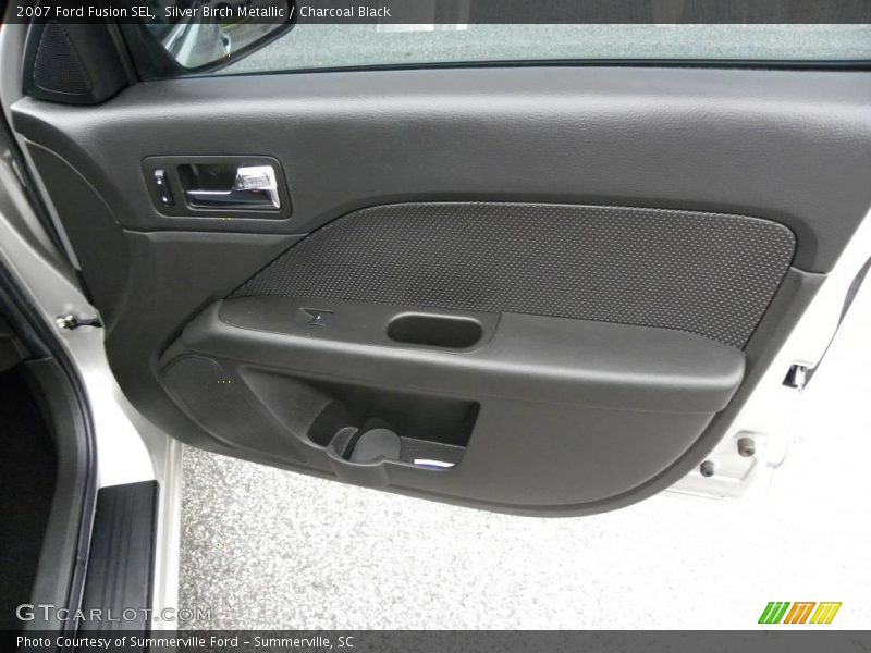 Silver Birch Metallic / Charcoal Black 2007 Ford Fusion SEL