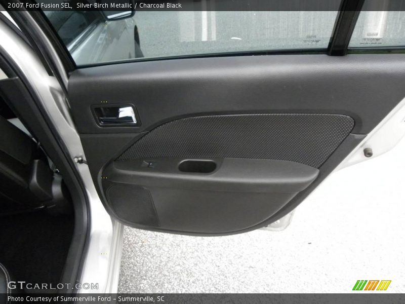 Silver Birch Metallic / Charcoal Black 2007 Ford Fusion SEL