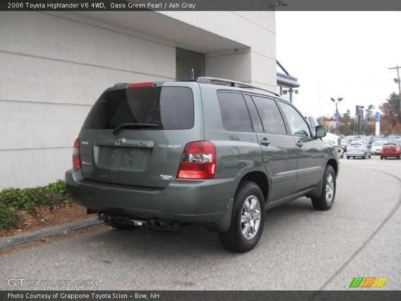 Oasis Green Pearl / Ash Gray 2006 Toyota Highlander V6 4WD