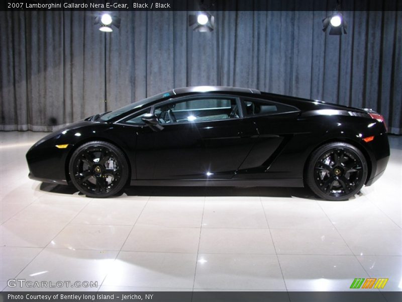 Black / Black 2007 Lamborghini Gallardo Nera E-Gear