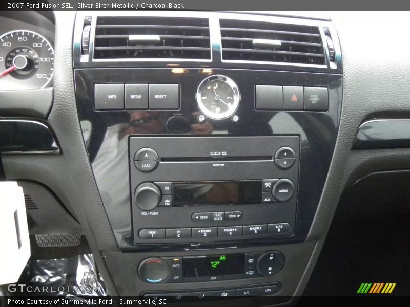 Silver Birch Metallic / Charcoal Black 2007 Ford Fusion SEL