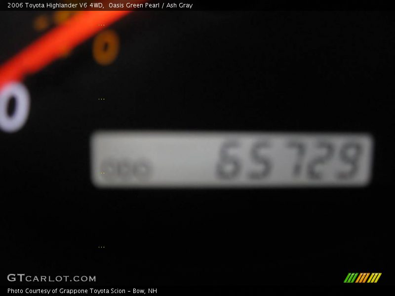 Oasis Green Pearl / Ash Gray 2006 Toyota Highlander V6 4WD