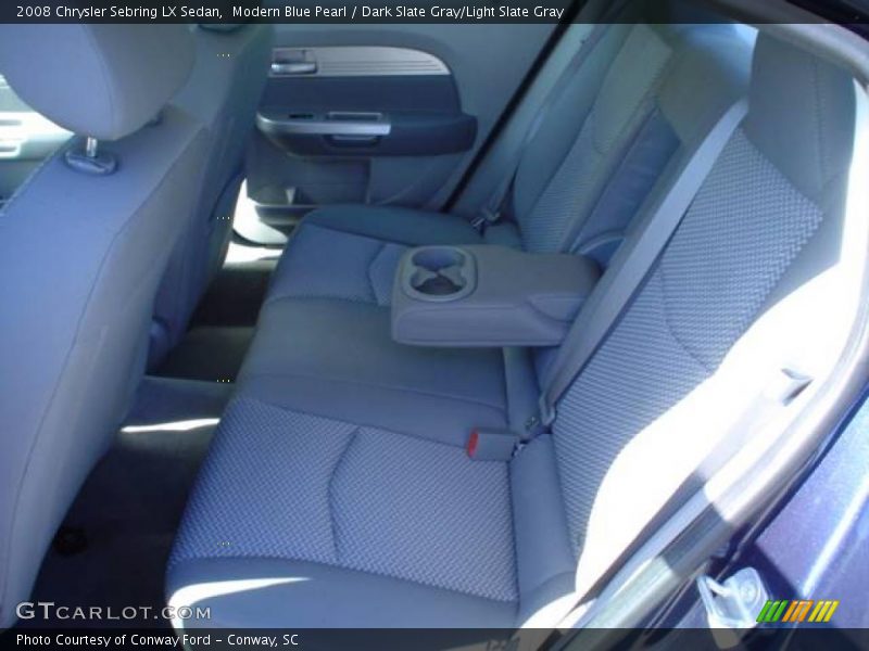 Modern Blue Pearl / Dark Slate Gray/Light Slate Gray 2008 Chrysler Sebring LX Sedan