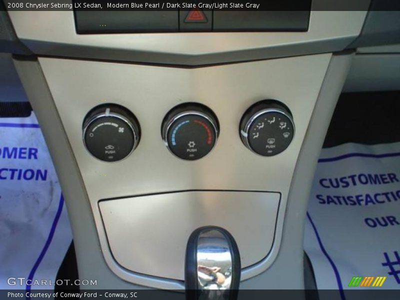 Modern Blue Pearl / Dark Slate Gray/Light Slate Gray 2008 Chrysler Sebring LX Sedan