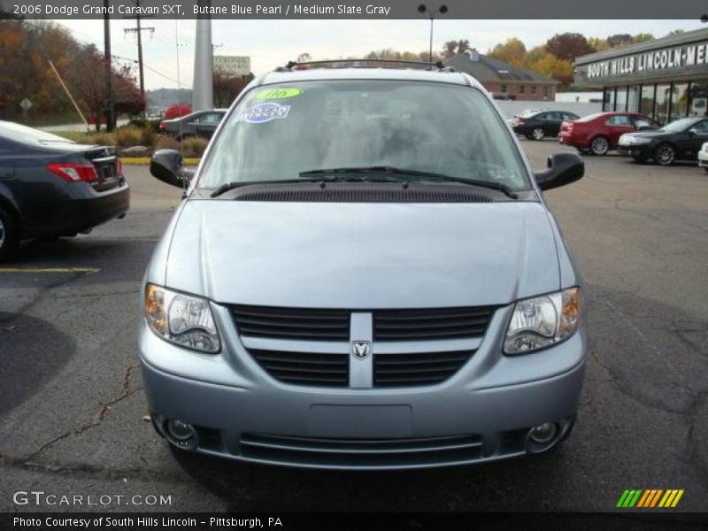 Butane Blue Pearl / Medium Slate Gray 2006 Dodge Grand Caravan SXT