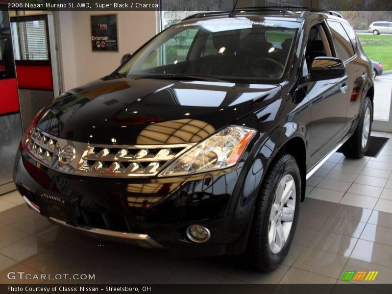 Super Black / Charcoal 2006 Nissan Murano SL AWD