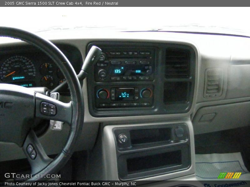 Fire Red / Neutral 2005 GMC Sierra 1500 SLT Crew Cab 4x4