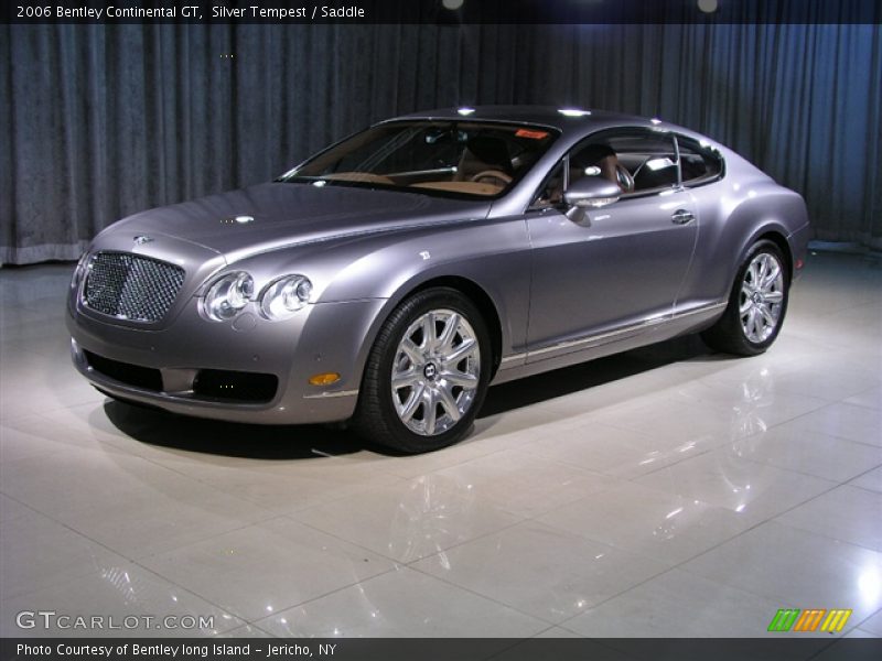 Silver Tempest / Saddle 2006 Bentley Continental GT