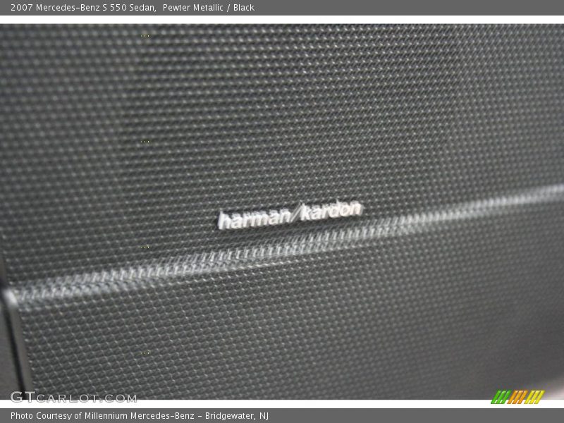 Pewter Metallic / Black 2007 Mercedes-Benz S 550 Sedan