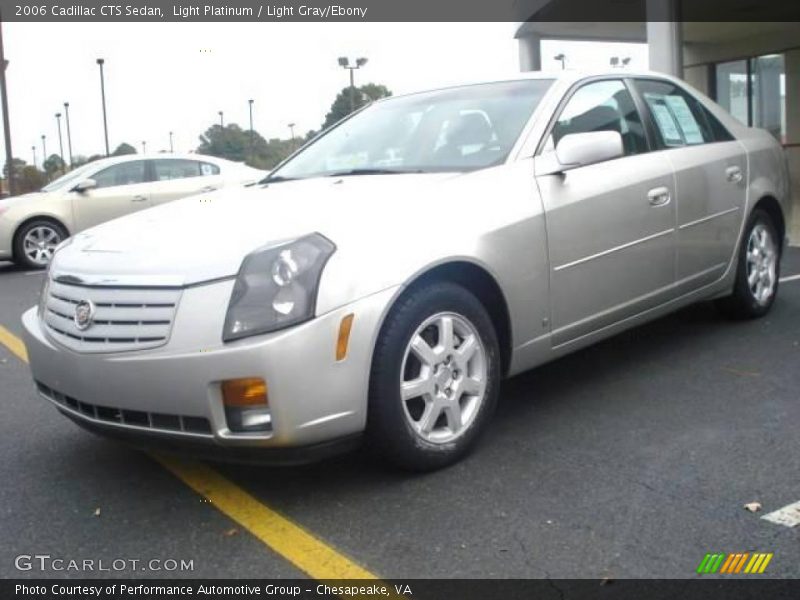 Light Platinum / Light Gray/Ebony 2006 Cadillac CTS Sedan