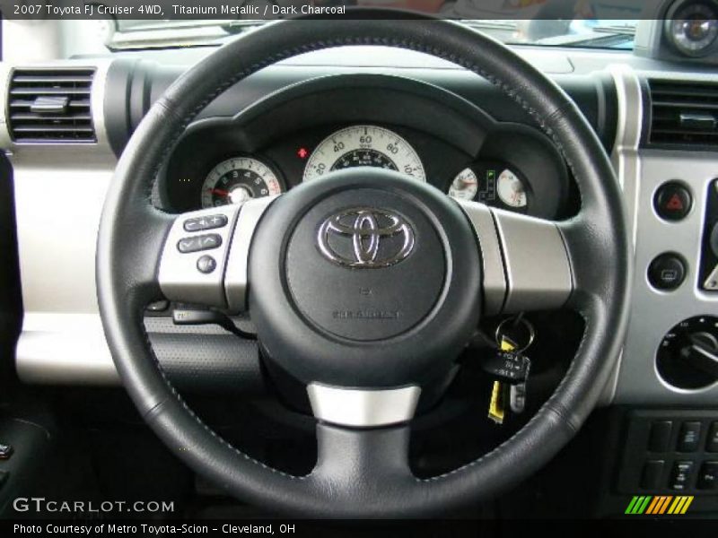 Titanium Metallic / Dark Charcoal 2007 Toyota FJ Cruiser 4WD