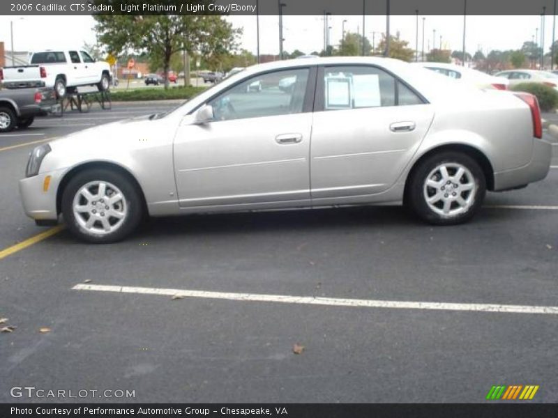 Light Platinum / Light Gray/Ebony 2006 Cadillac CTS Sedan