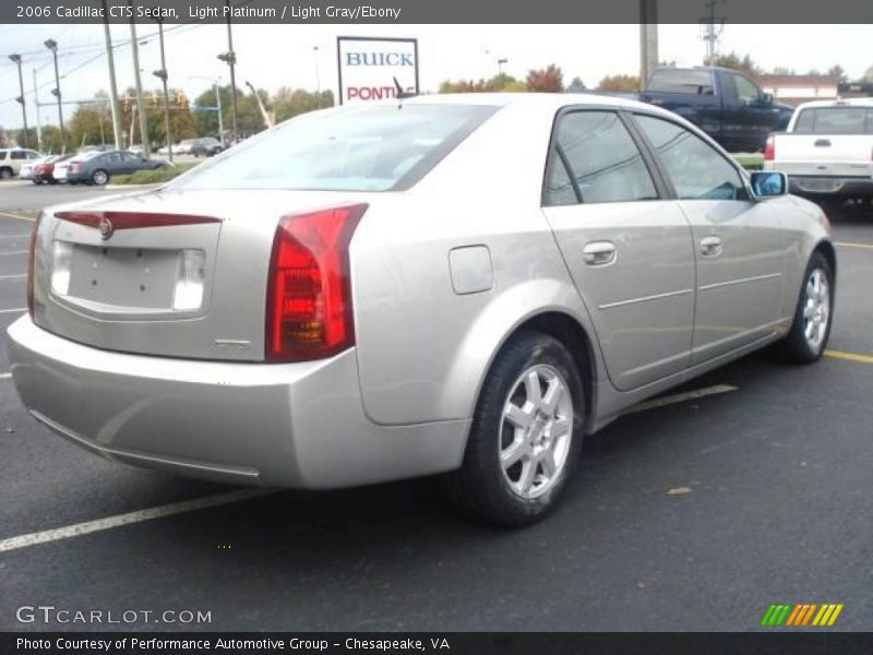 Light Platinum / Light Gray/Ebony 2006 Cadillac CTS Sedan