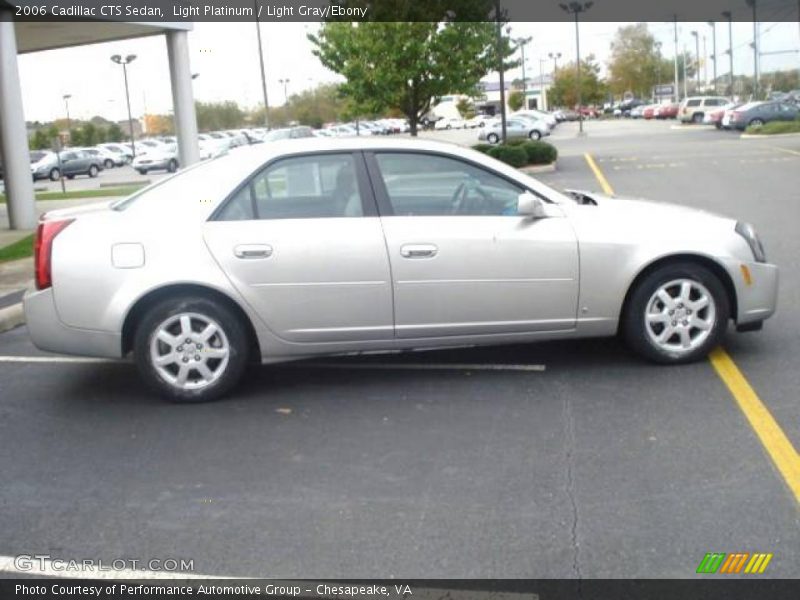 Light Platinum / Light Gray/Ebony 2006 Cadillac CTS Sedan