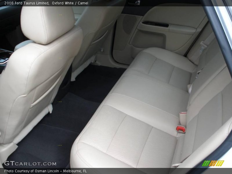 Oxford White / Camel 2008 Ford Taurus Limited