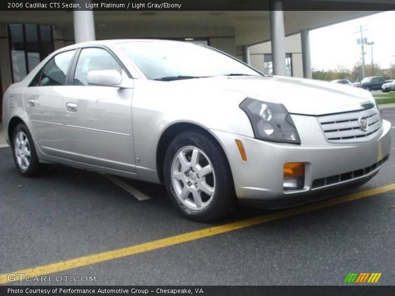 Light Platinum / Light Gray/Ebony 2006 Cadillac CTS Sedan