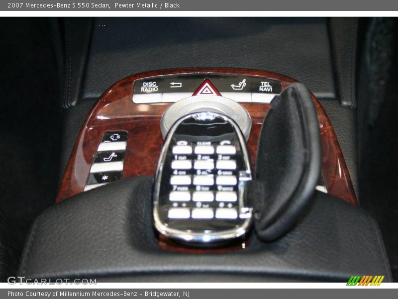 Pewter Metallic / Black 2007 Mercedes-Benz S 550 Sedan