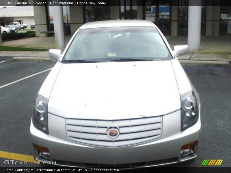 Light Platinum / Light Gray/Ebony 2006 Cadillac CTS Sedan