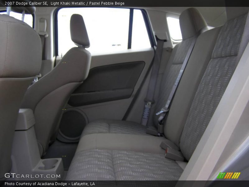 Light Khaki Metallic / Pastel Pebble Beige 2007 Dodge Caliber SE