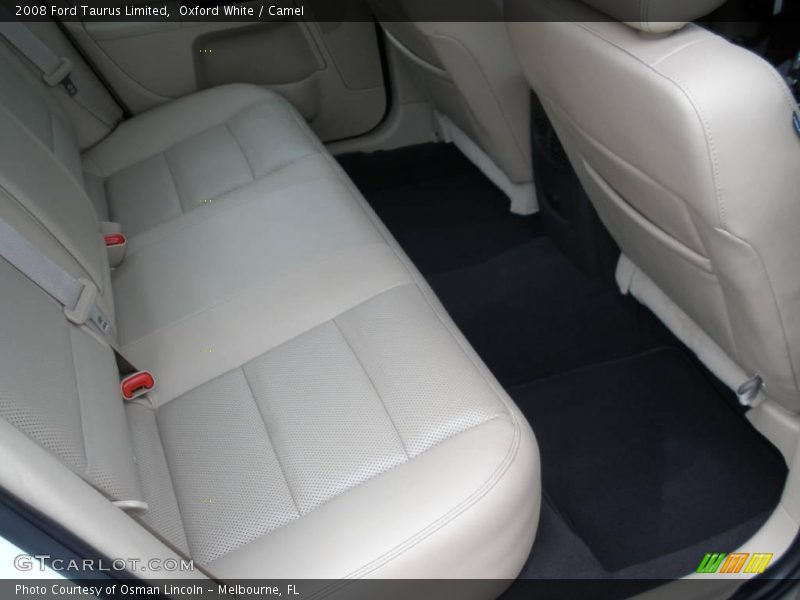 Oxford White / Camel 2008 Ford Taurus Limited