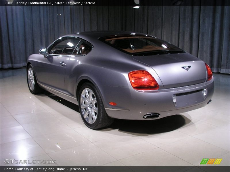Silver Tempest / Saddle 2006 Bentley Continental GT