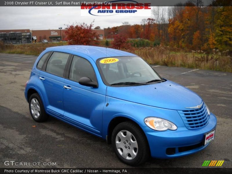 Surf Blue Pearl / Pastel Slate Gray 2008 Chrysler PT Cruiser LX