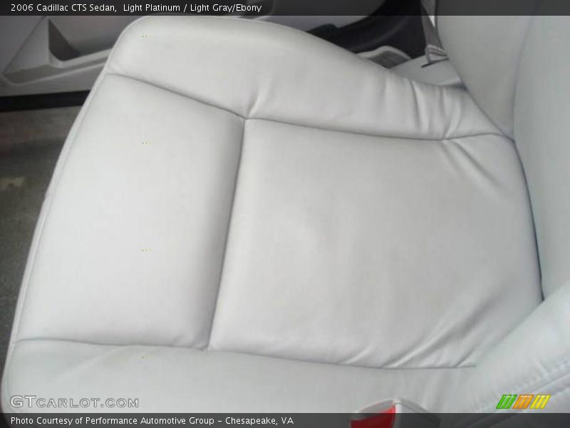 Light Platinum / Light Gray/Ebony 2006 Cadillac CTS Sedan
