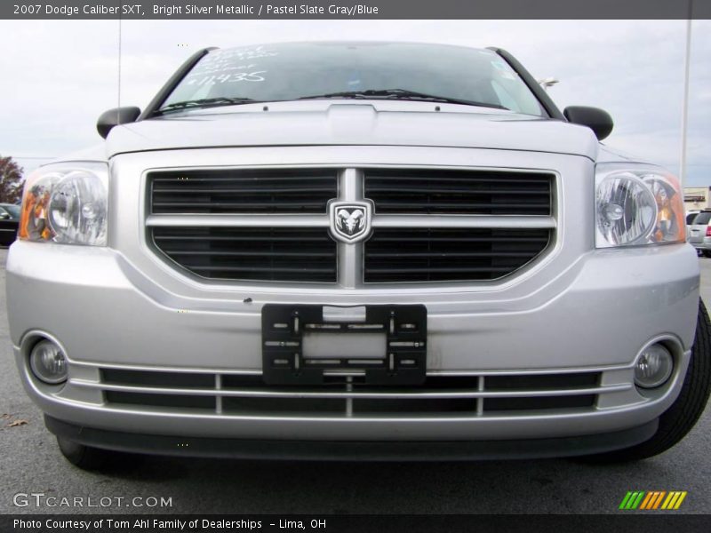 Bright Silver Metallic / Pastel Slate Gray/Blue 2007 Dodge Caliber SXT