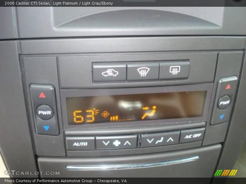 Light Platinum / Light Gray/Ebony 2006 Cadillac CTS Sedan