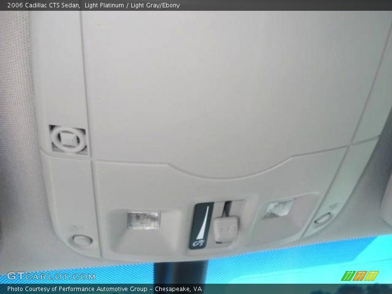 Light Platinum / Light Gray/Ebony 2006 Cadillac CTS Sedan