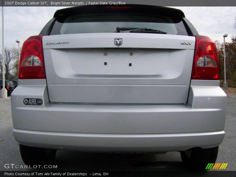 Bright Silver Metallic / Pastel Slate Gray/Blue 2007 Dodge Caliber SXT