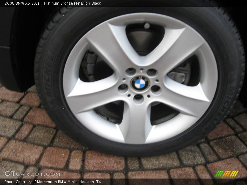 Platinum Bronze Metallic / Black 2008 BMW X5 3.0si