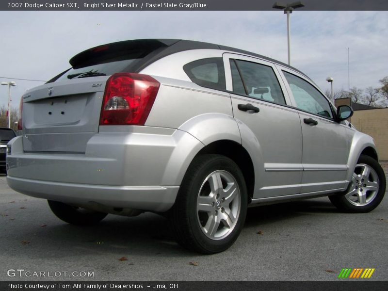 Bright Silver Metallic / Pastel Slate Gray/Blue 2007 Dodge Caliber SXT