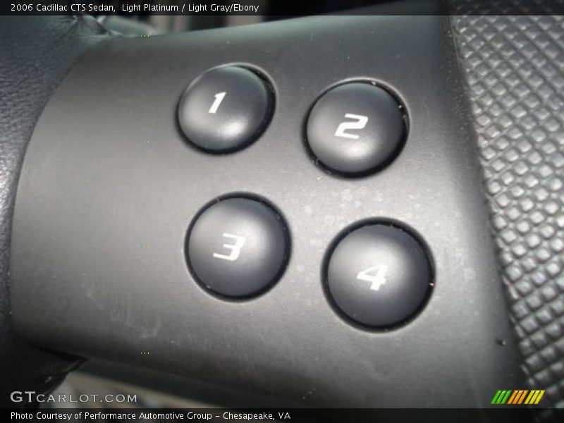 Light Platinum / Light Gray/Ebony 2006 Cadillac CTS Sedan